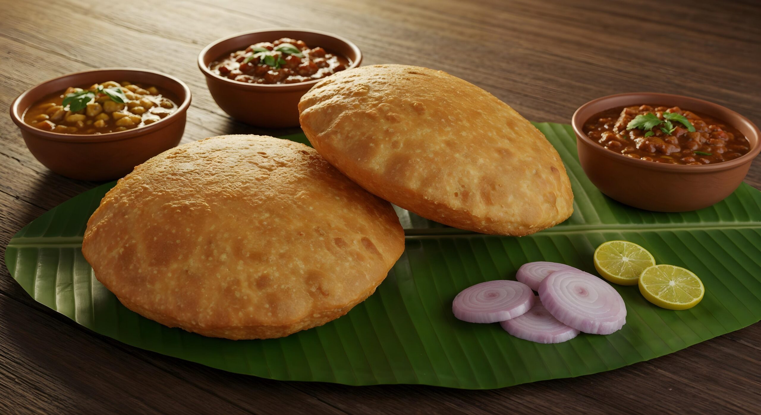 delicious-chole-bhature-with-onion-lemon-slices